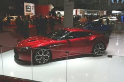 The pretty Aston Zagato is the flagship for the Vantage range.